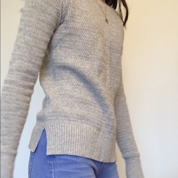 Loft Gray Sweater - Picture 2 of 4